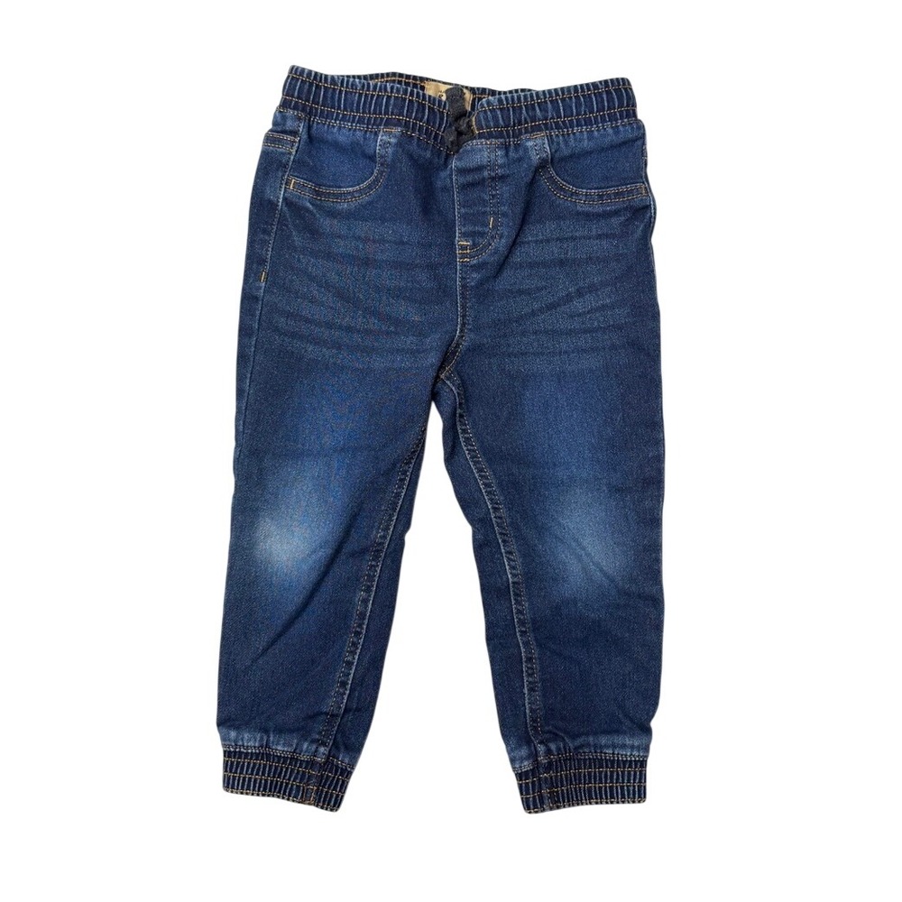Maximus Rex Pull On Denim Jeans‎ Joggers 4T Toddler Hipster Casual